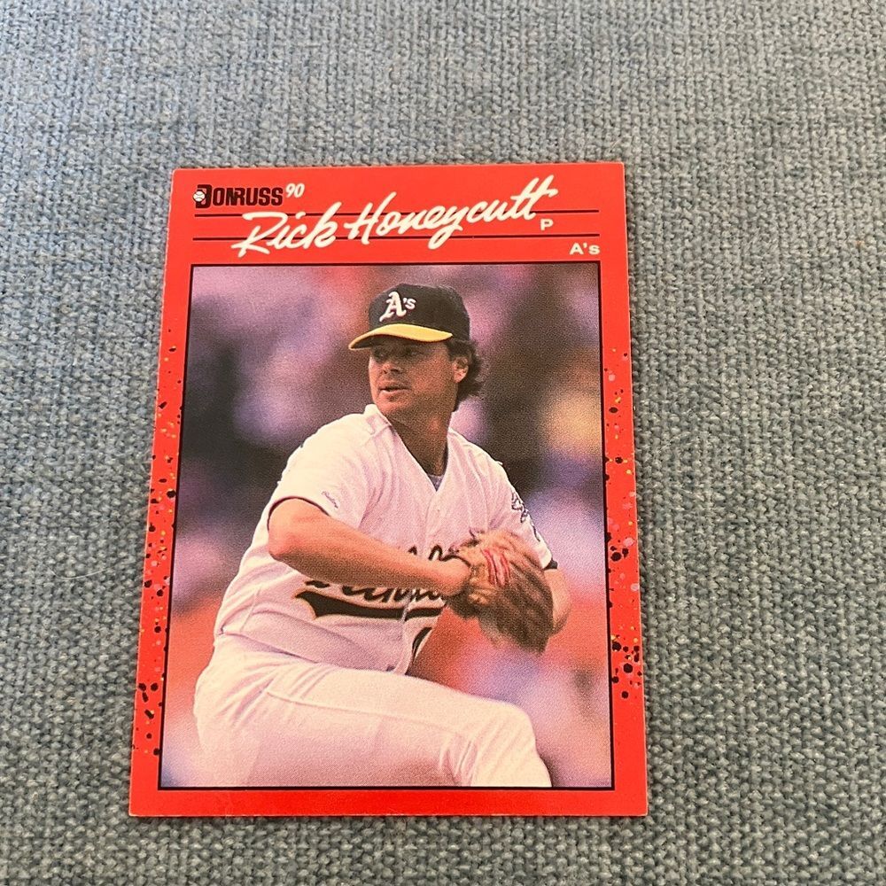 1990 Donruss Oakland A's Baseball Card Trading Card